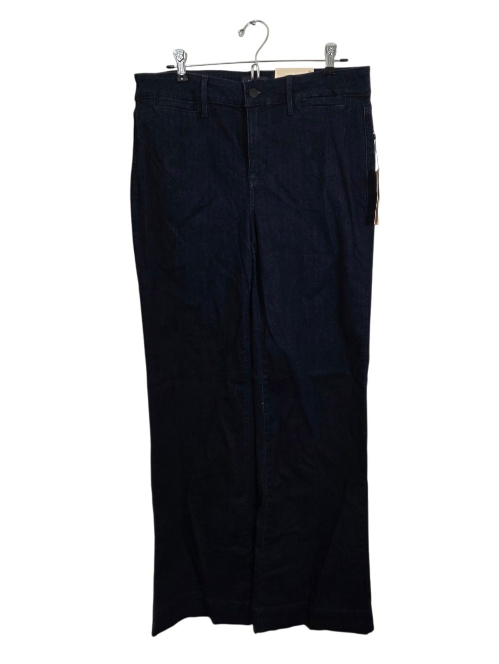 NYDJ Dark Indigo Wide Leg Jeans - Deep Navy